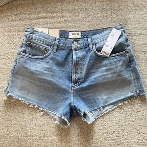 Brand new AGOLDE Parker cut off shorts